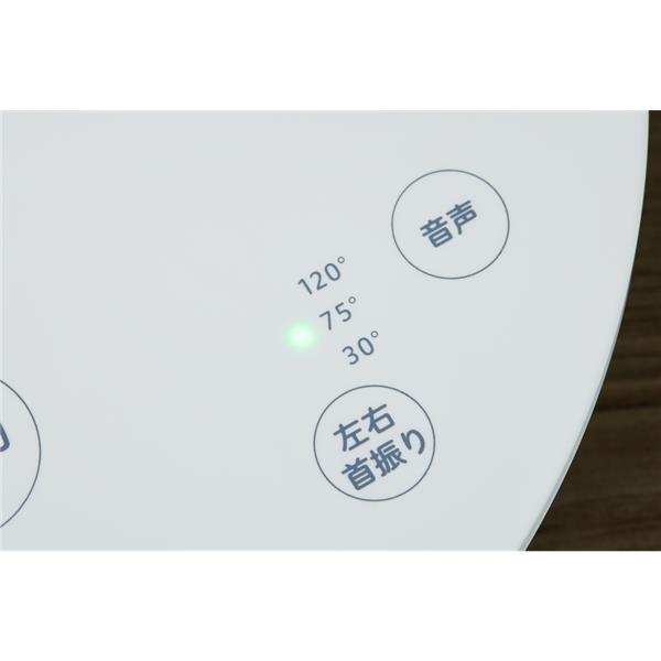 シロカ サーキュレーター扇風機 ポチたま扇【DCモーター/5枚羽