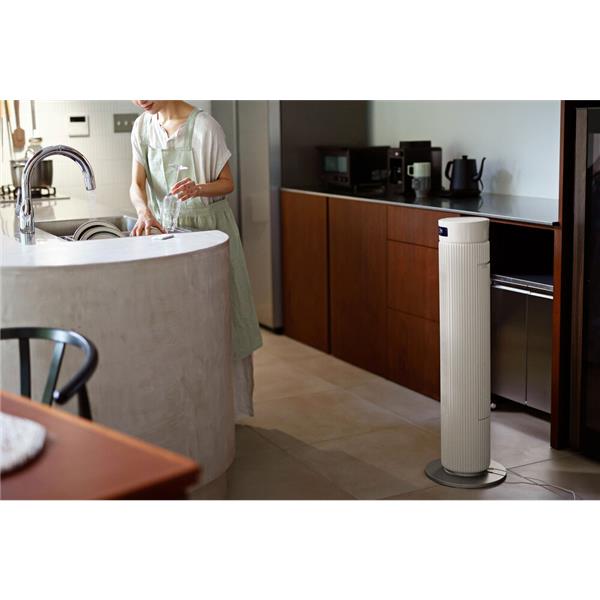 シロカ 大風量タワーファン ビューンタワー ベージュ コードレス SF