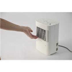 シロカ 温度調節・人感センサー付き 足元ヒーター まめポカ ホワイト