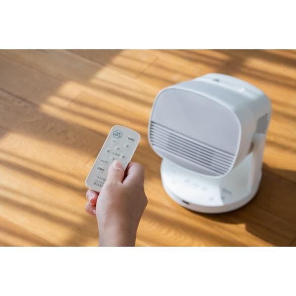 シロカ HOT&COOL サーキュレーター ポカクール ホワイト オール