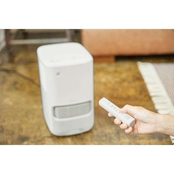 セラミックヒーター ERFT11ZS-T 1000W セラミックヒーター ERFT11ZS-T 1000W シロカ 加湿機能付きセラミック