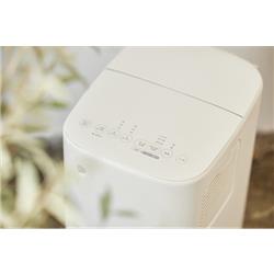 シロカ 加湿機能付きセラミックファンヒーター ポカプラス ホワイト