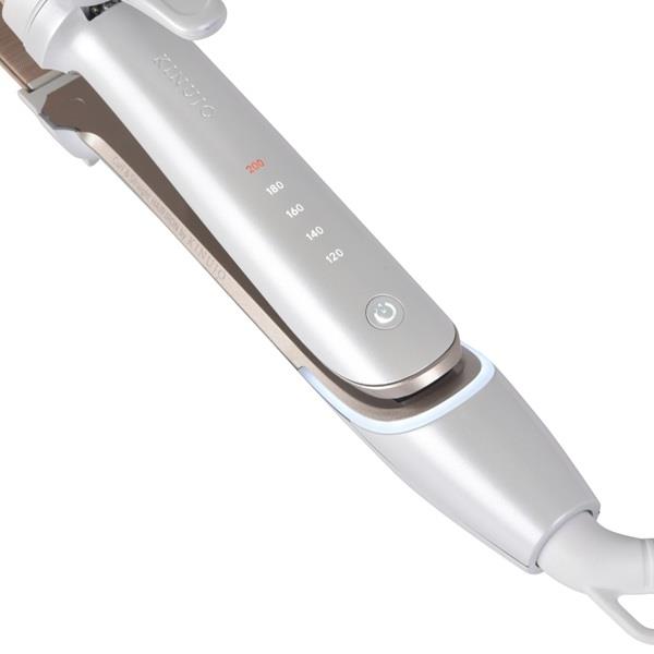 KINUJO 2wayヘアアイロン 32mm シルクプレート 耐熱シリコンカバー付属