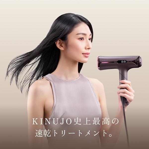 KINUJO シルクプレミアム ドライヤー クリアシルバー HP001-SV