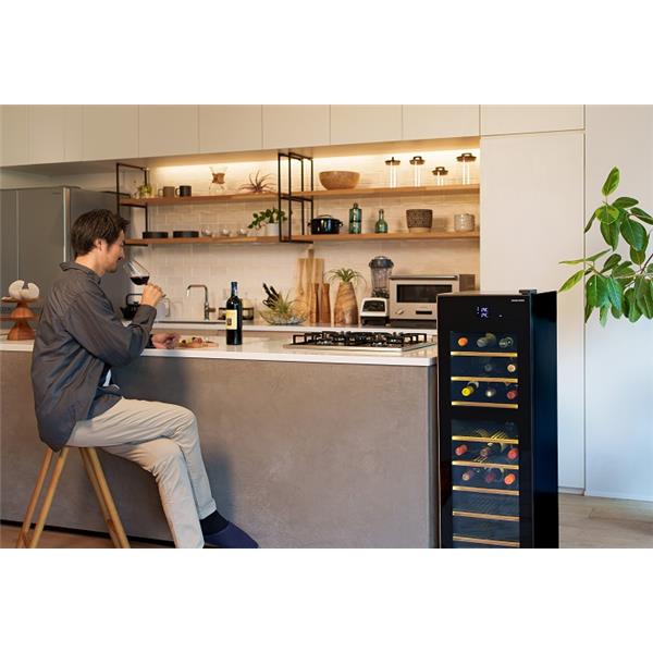 さくら製作所 ワインセラー 38本収納 右開き ブラック ☆大型配送対象