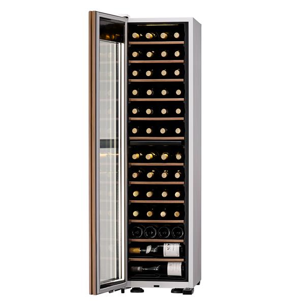 さくら製作所 ワインセラー ワイン収納本数50本/左開き/ホワイト