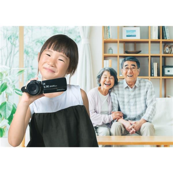 【未使用級】iF-SMART LIFE ビデオカメラ F3VC27-01 軽量 2.7K高解像度 デジタルビデオカメラ F3VC27-01 | フィールドスリー株式会社