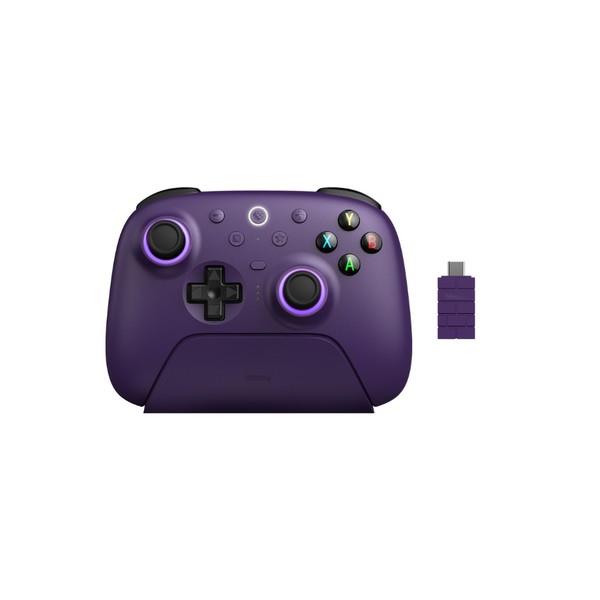 8BitDo Ultimate 2 Wireless Purple 無線 有線ゲームコントローラー