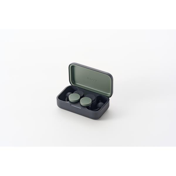 nwm オープンイヤー型完全ワイヤレスイヤホン nwm (ヌーム) Dots Moss