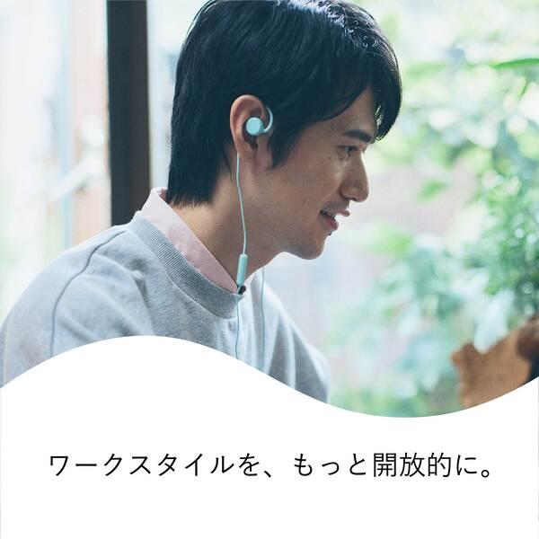 nwm 【耳スピ】オープンイヤー型有線イヤホン(3.5mmジャック) nwm