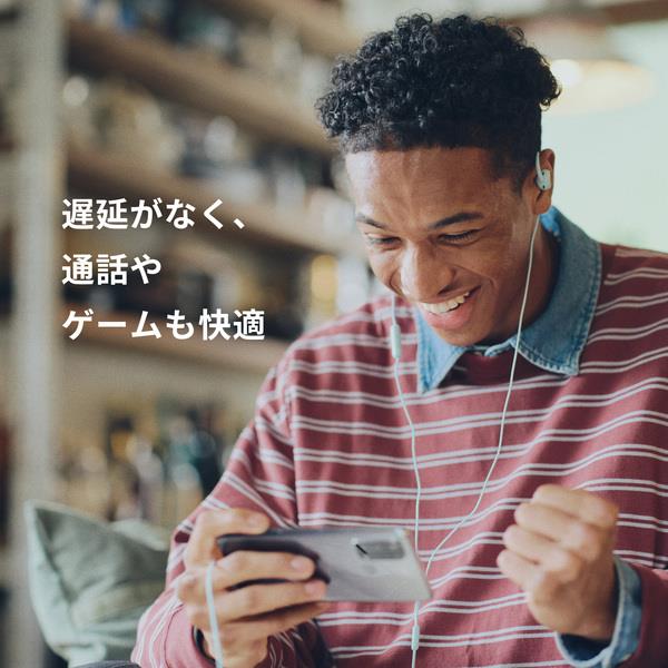 nwm 【耳スピ】オープンイヤー型有線イヤホン(3.5mmジャック)nwm