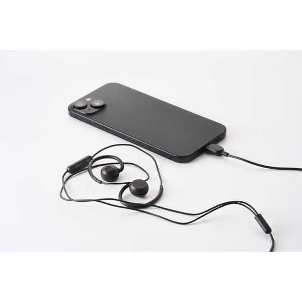 nwm 【耳スピ】オープンイヤー型有線イヤホン(USB Type-C)nwm (ヌーム