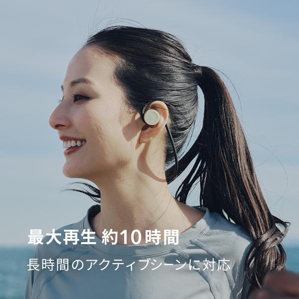 nwm オープンイヤー型ワイヤレスイヤホン nwm (ヌーム) GO Black