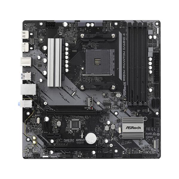 ASRock マザーボード ASRock B550M Phantom Gaming 4 B550M-Phantom