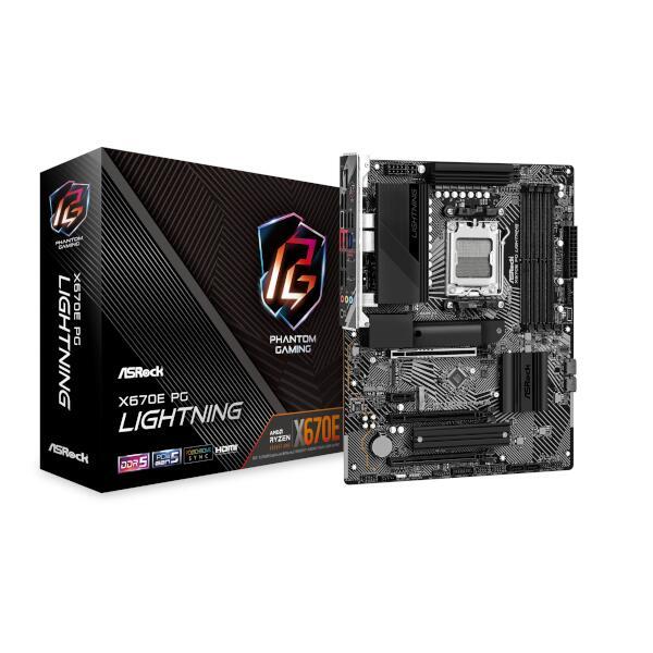 ASRock X670E-PG-Lightning AMD マザーボード ASRock X670E PG