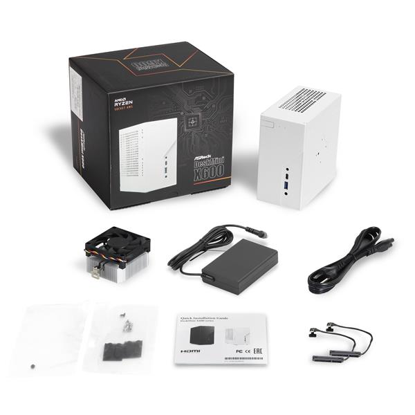 ASRock ベアボーン ASRock DeskMini X600/W/BB/BOX/JP DeskMini-X600-W