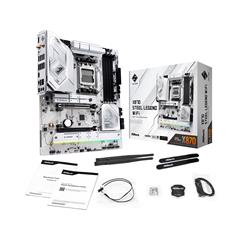 マザーボード ASRock X870 Steel Legend WiFi ASRock X870 Steel Legend WiFi 高品質コンポーネント搭載 ATX