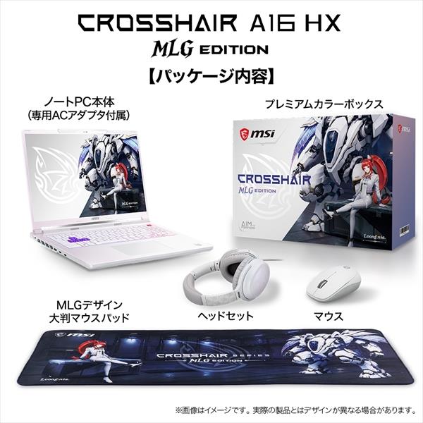 ★2023年製★ 大特価商品 メモリ16GB K96 HP MSI Crosshair A16 HX MLG Edition[AMD Ryzen 9 8940HX/NVIDIA GeForce