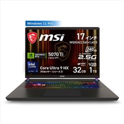 MSI Vector-17-HX-AI-A2XWHG-6369JP