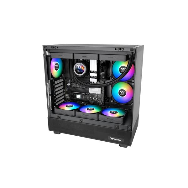 【美品】120mmThermalright PCケースファン 7個セット 本体 Thermaltake ケースファン CT120 Reverse ARGB Sync PC Cooling Fan 2