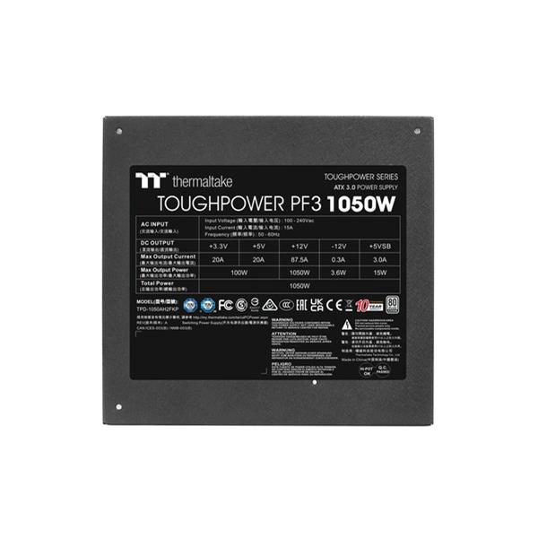 Thermaltake 電源ユニット TOUGHPOWER PF3 1050W ATX3.1 -PLATINUM- PS