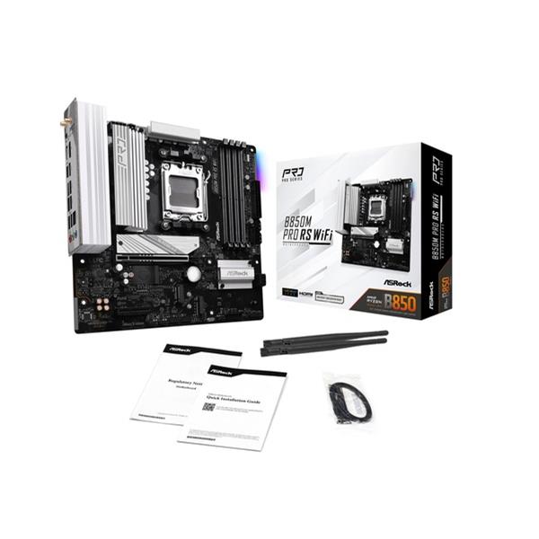 ASRock マザーボード ASRock B850M Pro RS WiFi B850M-Pro-RS-WiFi