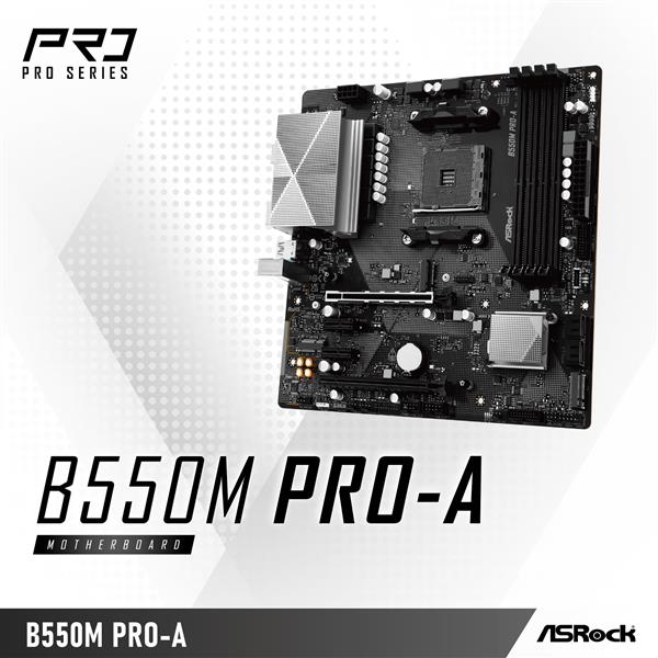 ASRock マザーボード ASRock B550M Pro-A B550MPro-A | ノジマオンライン