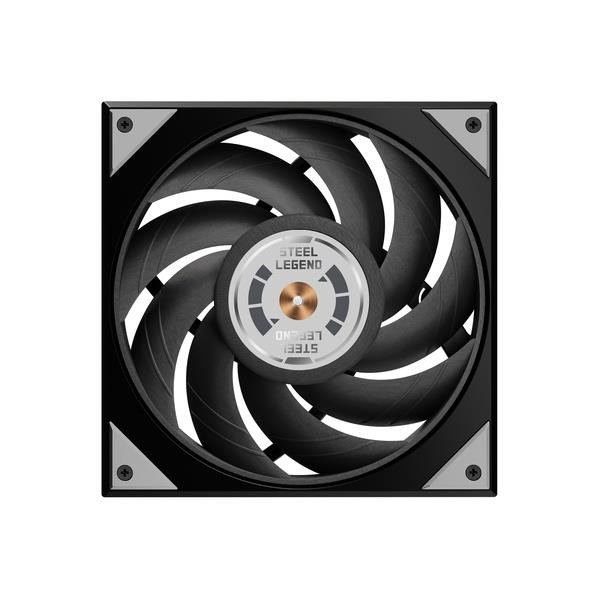 ASRock CPUクーラー Steel Legend Dark 360 LCD Steel-Legend-Dark-360