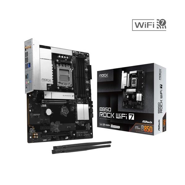ASRock マザーボード ASRock B850 Rock WiFi 7 B850-Rock-WiFi-7