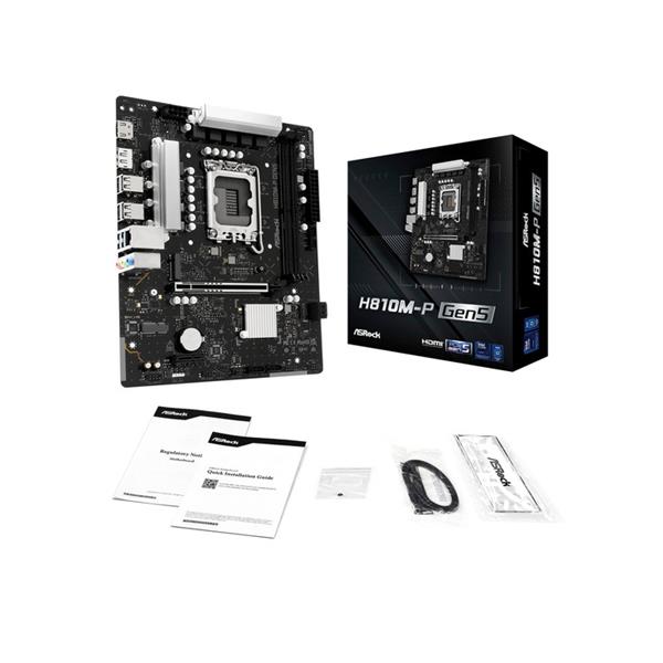 ASRock マザーボード H810M-P Gen5 H810M-P-Gen5 | ノジマオンライン