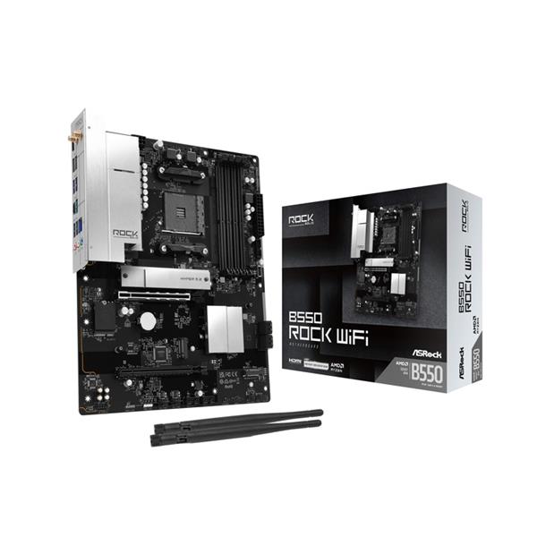 ASRock B550 TV マザーボード ASRock マザーボード B550 Rock WiFi B550-Rock-WiFi | ノジマオンライン