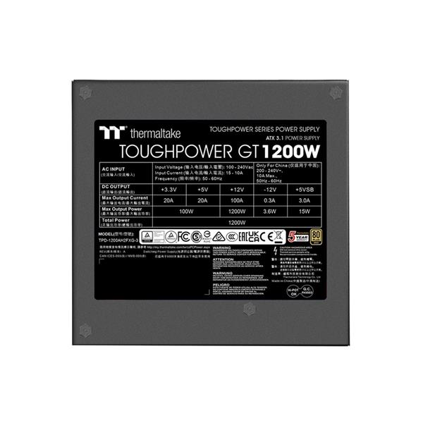 Thermaltake 電源ユニット TOUGHPOWER GT/1200W ATX 3.1 PS-TPT