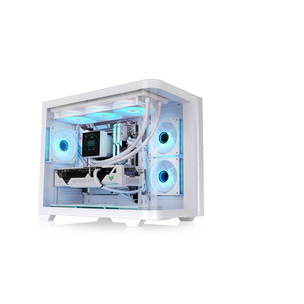 Thermaltake PCケース Vision 330 CR ARGB Snow CA-11V-00M6WN-00