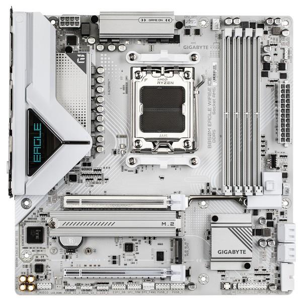 GIGABYTE マザーボード B850M EAGLE WIFI6E ICE B850M-EAGLE-WF6E-ICE