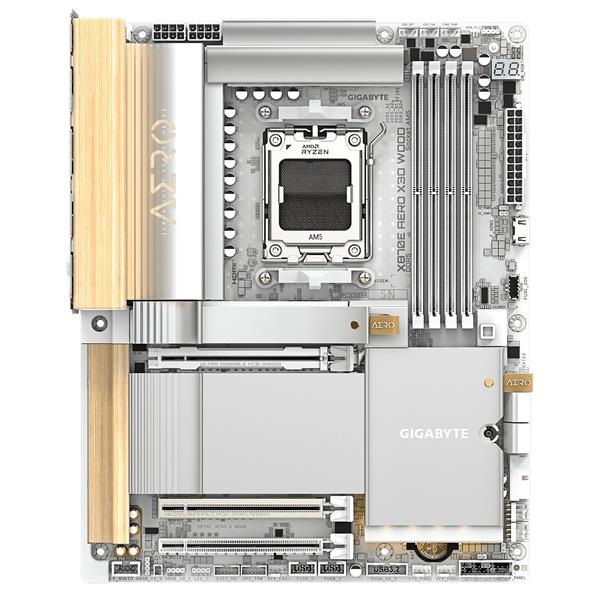 GIGABYTE マザーボード GIGABYTE X870E AERO X3D WOOD X870EAEROXWOOD