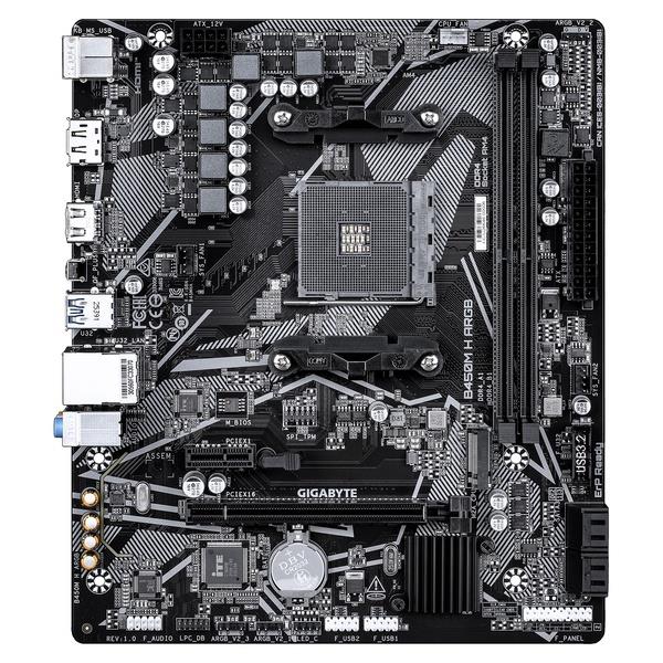 GIGABYTE マザーボード B450M H ARGB B450M-H-ARGB | ノジマオンライン