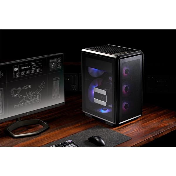 Cooler Master PCケース MasterFrame 400 Mesh Black MF400M-KHNN-S00