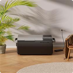 EcoFlow GLACIER ポータブル冷蔵庫 ZYDBX100 EcoFlow エコフロー GLACIER ポータブル冷蔵庫(キャスター付