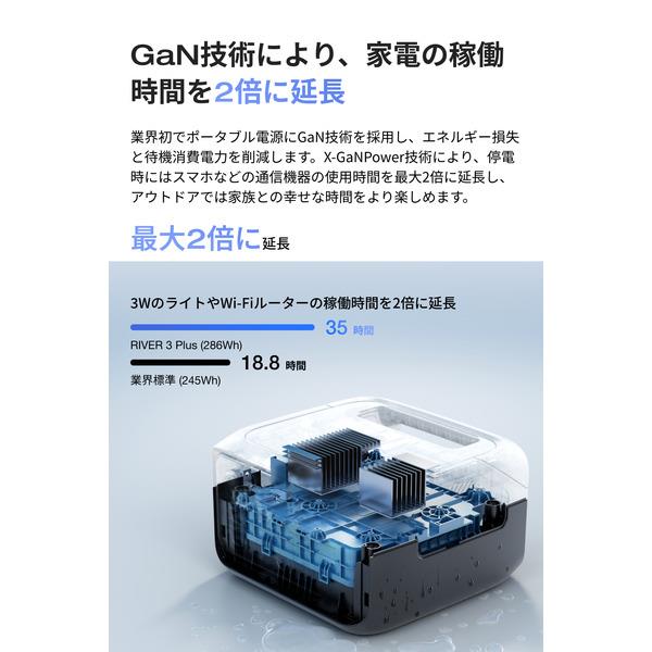 EcoFlow EcoFlow RIVER 3 Plus (290) EFRIVER3Plus-JP-CBOX