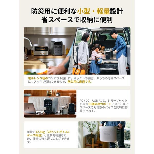 EcoFlow DELTA 3 Plus EFDELTA3P-JP-CBOX | ノジマオンライン