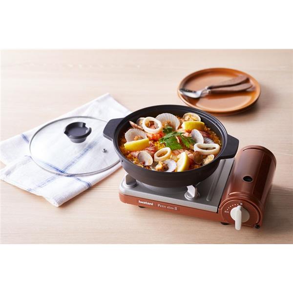 イワタニ カセットこんろ用プレート ジュニアマルチプレートガラス蓋