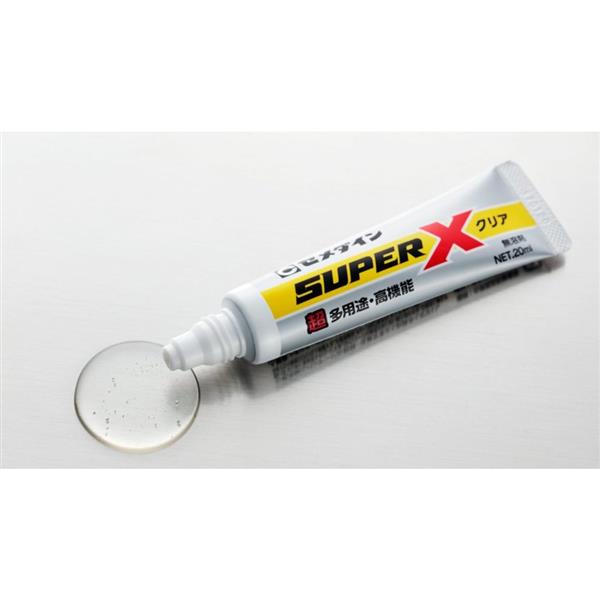 セメダイン CEMEDINE 超多用途 スーパーX 強力型 クリア 135ml
