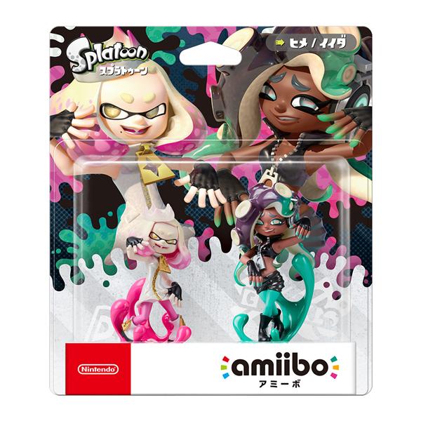 スプラトゥーン amiibo テンタクルズセット ヒメ イイダ アミーボ 王冠