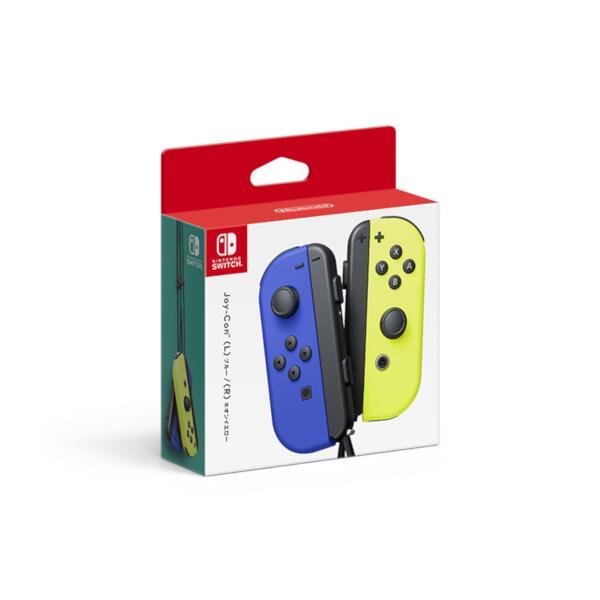 【Switch】 Joy-Con(L) ブルー/(R) ネオンイエロー HAC-A-JAPAA