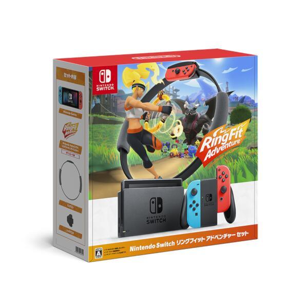 【Switch】 ★ニンテンドースイッチ本体 リングフィット アドベンチャー セット【特典：同時購入でノジマ特典付】 HAD-S-KABGF