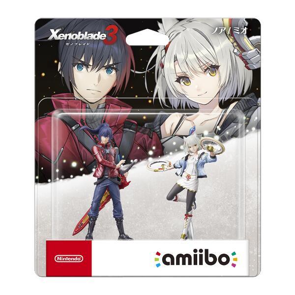 【Switch】 amiibo ダブルセット［ノア／ミオ］(ゼノブレイドシリーズ) NVL-E-AZ2A