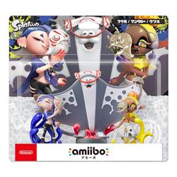 Nintendo NVL-E-AE3G 【Switch】 amiibo すりみ連合セット[フウカ 