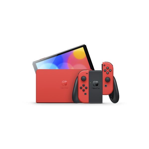 液晶綺麗 新型 NINTENDO 任天堂 スイッチ Switch ブルーレッド