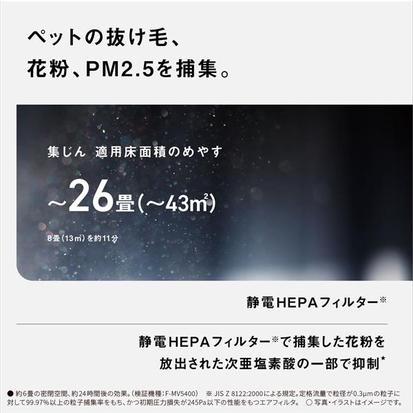 Panasonic 次亜塩素酸 空間除菌脱臭機 ziaino（ジアイーノ）【適用畳数