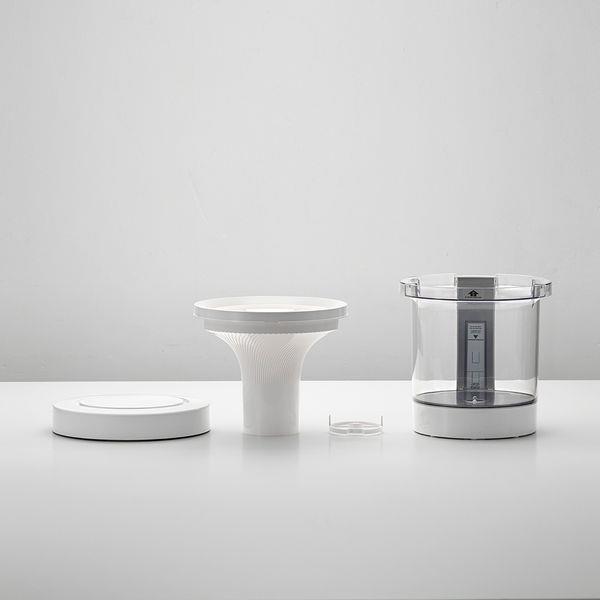 RHYTHM MIST 350 加湿器 ホワイト グレー リズム RHYTHM 加湿器「MIST 350」プールレス 洗いやすい 高級